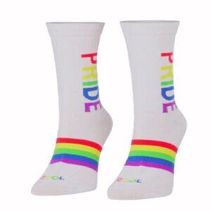 Pride Athletic White Crew Socks – Teen / Youth NEW Fast Ship